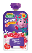 Пюре Фиксики 85гр Детский фруктовый йогурт с бананом, абрикосом и персиком 1*12шт