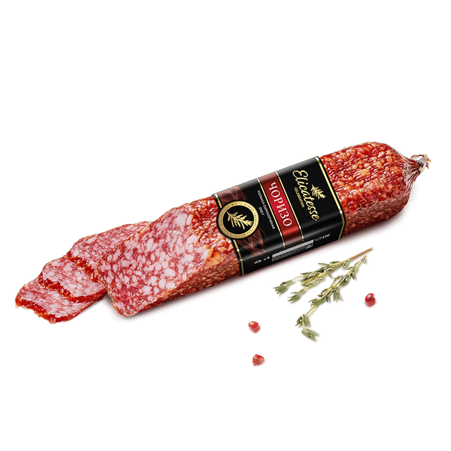Чоризо с/к "Эликатессе" 0,20 кг.шт.