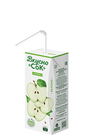 ВкусноСок 0,2л Яблоко 1/27шт