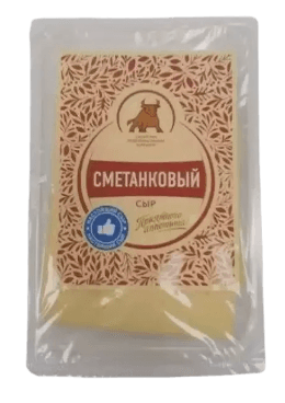 Сыр Сметанковый СТМ 180 гр.шт. (в ср.защ.атм.)